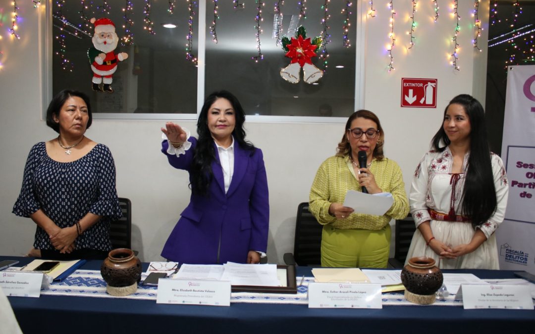 Asume TEEO presidencia del Observatorio de Participación Política de las Mujeres en Oaxaca